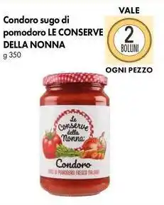 Galassia Condoro sugo di pomodoro LE CONSERVE DELLA NONNA offerta