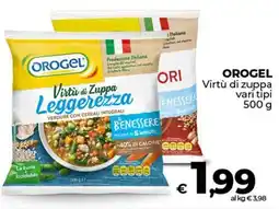 Ipercoop OROGEL Virtù di zuppa offerta