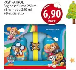 Acqua & Sapone PAW PATROL Bagnoschiuma + Shampoo + Braccialetto offerta