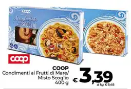 Ipercoop COOP Condimenti ai Frutti di Mare/ Misto Scoglio offerta