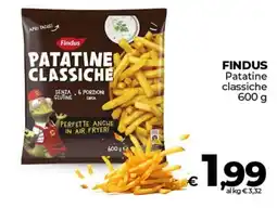 Ipercoop FINDUS Patatine classiche offerta