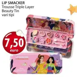 Acqua & Sapone LIP SMACKER Trousse Triple Layer Beauty Tin offerta