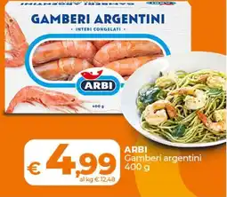 Ipercoop ARBI Gamberi argentini offerta