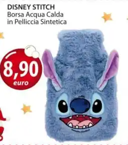 Acqua & Sapone DISNEY STITCH Borsa Acqua Calda in Pelliccia Sintetica offerta