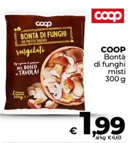 Ipercoop COOP Bontà di funghi misti offerta