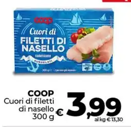 Ipercoop COOP Cuori di filetti di nasello offerta