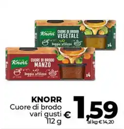 Ipercoop KNORR Cuore di brodo offerta