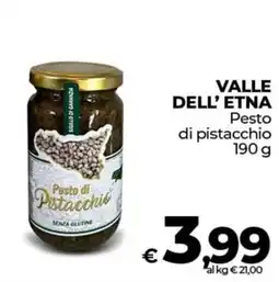 Ipercoop VALLE DELL' ETNA Pesto di pistacchio offerta