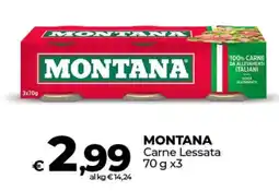 Ipercoop MONTANA Carne Lessata offerta