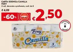 Bennet Carta igienica camilla FOXY offerta