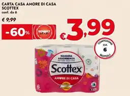 Bennet Carta casa amore di casa SCOTTEX offerta