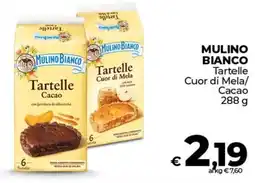 Ipercoop MULINO BIANCO Tartelle Cuor di Mela/ Cacao offerta