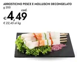 Bennet Arrosticino pesce e molluschi decongelato offerta