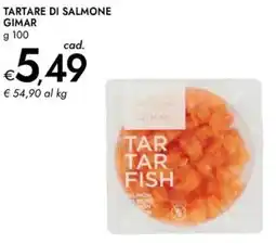Bennet Tartare di salmone GIMAR offerta