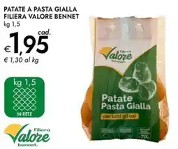 Bennet Patate a pasta gialla filiera VALORE BENNET offerta