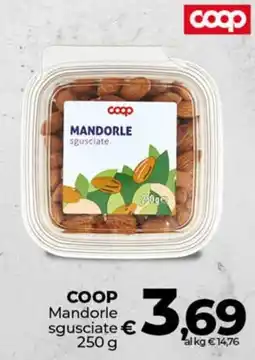 Ipercoop COOP Mandorle sgusciate offerta