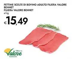 Bennet Fettine scelte di bovino adulto filiera valore bennet offerta