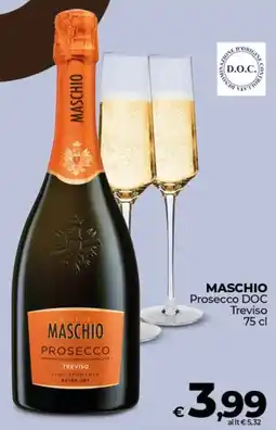 Ipercoop MASCHIO Prosecco DOC Treviso offerta