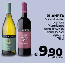 Ipercoop PLANETA Vino Alastro bianco/ Plumbago nero d'Avola/ Cerasuolo di Vittoria offerta
