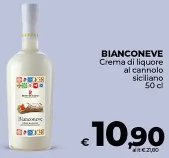 Ipercoop BIANCONEVE Crema di liquore al cannolo siciliano offerta