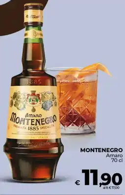 Ipercoop MONTENEGRO Amaro offerta