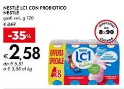Bennet Nestlé lc1 con probiotico offerta