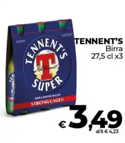 Ipercoop TENNENT'S Birra offerta
