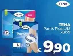 Ipercoop TENA Pants Plus L/M x8/x9 offerta