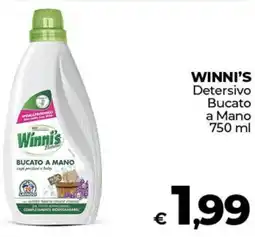 Ipercoop WINNI'S Detersivo Bucato a Mano offerta