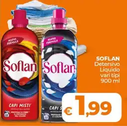 Ipercoop SOFLAN Detersivo Liquido offerta