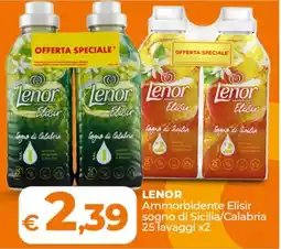 Ipercoop LENOR Ammorbidente Elisir sogno di Sicilia/Calabria offerta