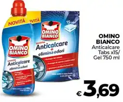 Ipercoop BIANCO Anticalcare Tabs x15/ Gel offerta