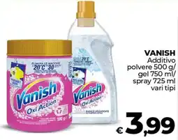 Ipercoop VANISH Additivo polvere/gel offerta