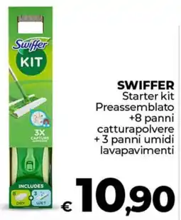 Ipercoop SWIFFER Starter kit Preassemblato offerta
