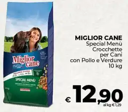Ipercoop MIGLIOR CANE Special Menù Crocchette per Cani con Pollo e Verdure offerta