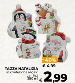 Ipercoop Tazza natalizia offerta