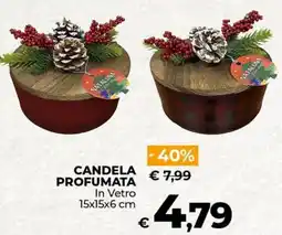 Ipercoop Candela profumata offerta