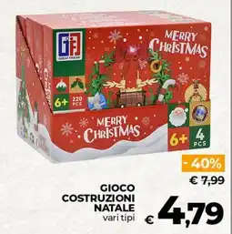 Ipercoop Gioco costruzioni natale offerta