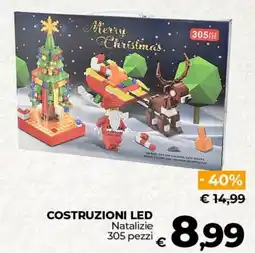 Ipercoop Costruzioni LED offerta