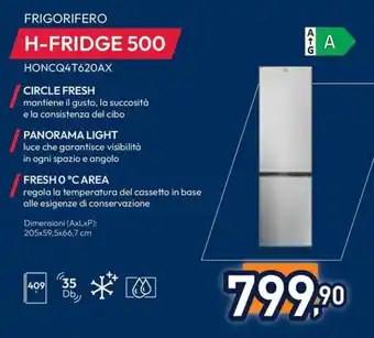 Hoover FRIGORIFERO H-FRIDGE 500 HONCQ4T620AX