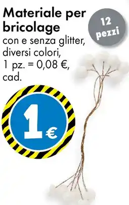 Tedi Materiale per bricolage 12 pezzi offerta