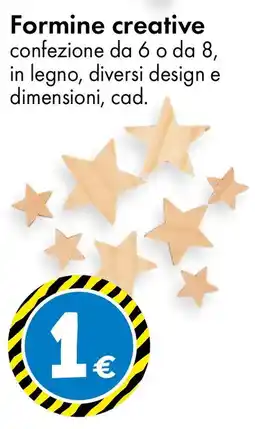 Tedi Formine creative offerta