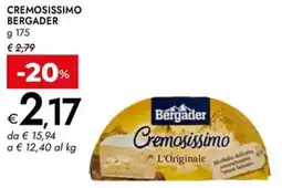 Bennet Cremosissimo BERGADER offerta