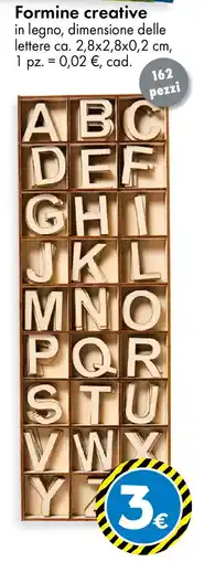 Tedi Formine creative 162 pezzi offerta