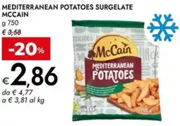 Bennet Mediterranean potatoes surgelate MCCAIN offerta