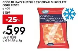 Bennet Code di mazzancolle tropicali surgelate oggi pesce offerta