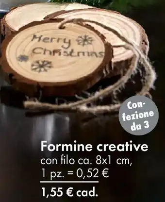 Tedi Formine creative offerta