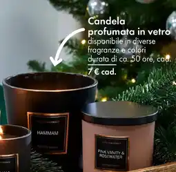 Tedi Candela profumata in vetro offerta