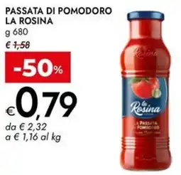 Bennet Passata di pomodoro LA ROSINA offerta