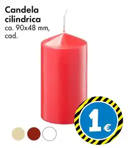 Tedi Candela cilindrica offerta